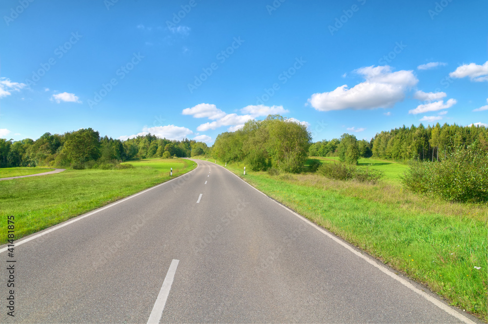 Fahrt ins Blaue, Straße, Verbindung, Kurztrip, Sommer