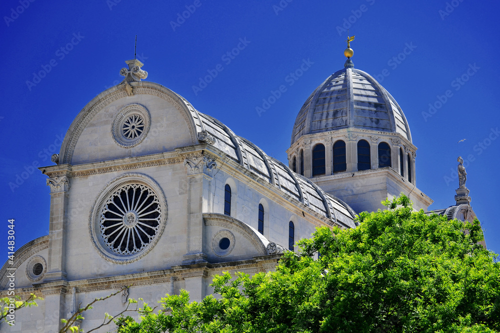Obraz premium St. James's cathedral in Sibenik, Croatia
