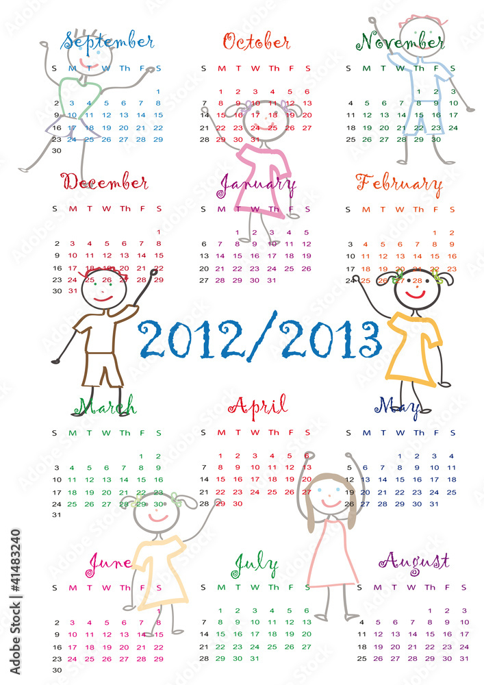 School calendar School calendar