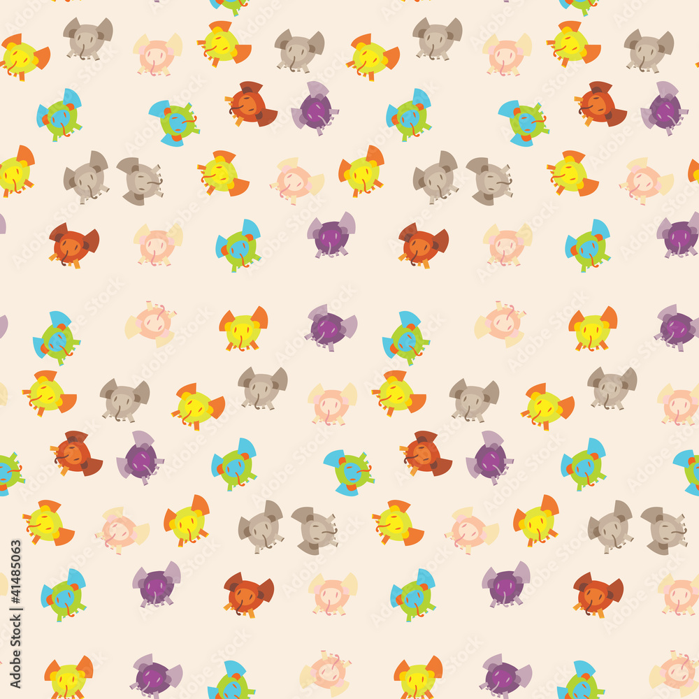 Cute Elephants Pattern Cute Elephants Pattern