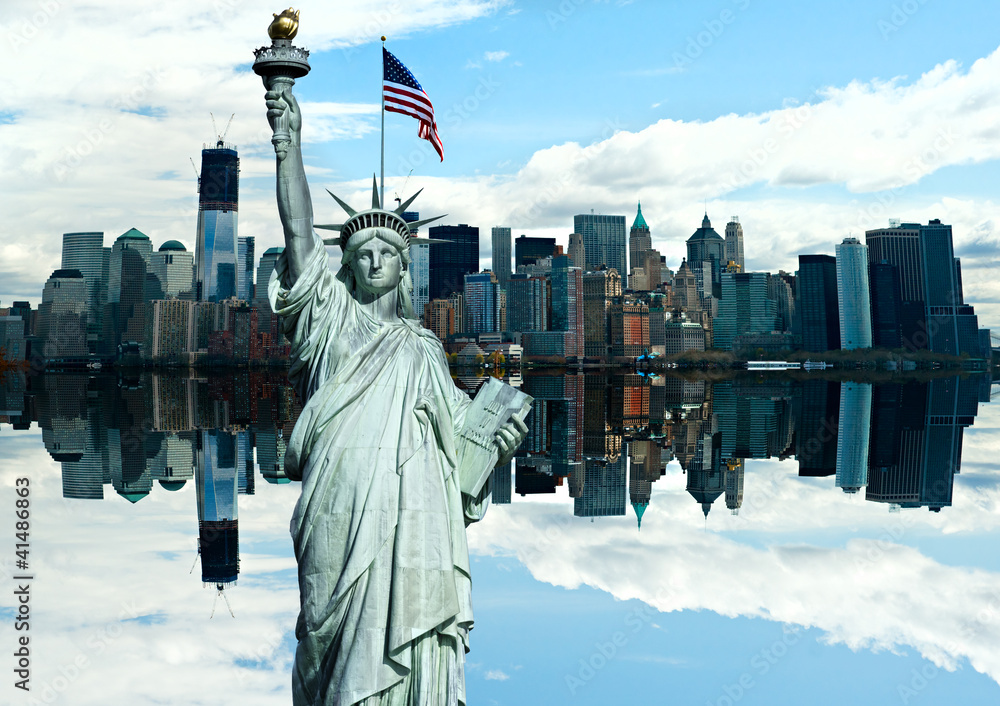 Fototapeta premium Manhattan, New York City. USA.