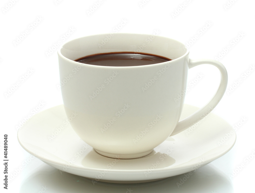 cup of coffee isolated on white cup of coffee isolated on white