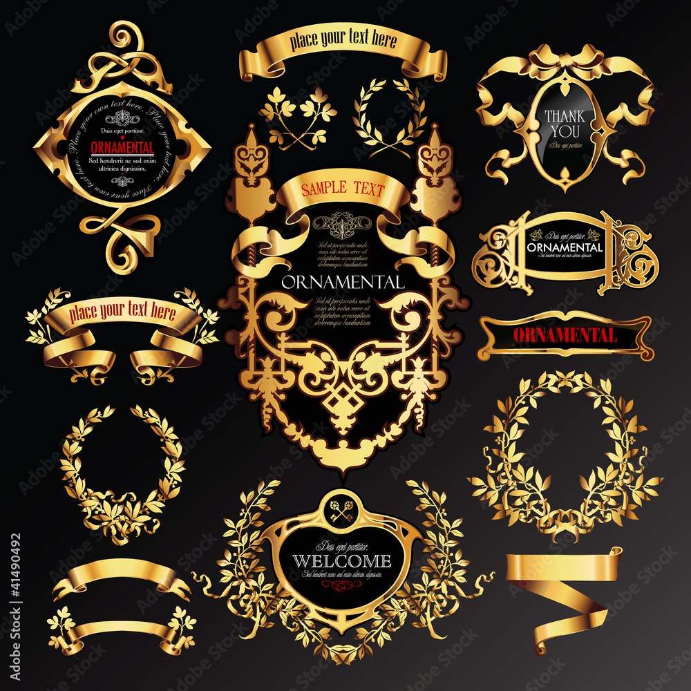 vector set of labels with gold elements. vector set of labels with gold elements.