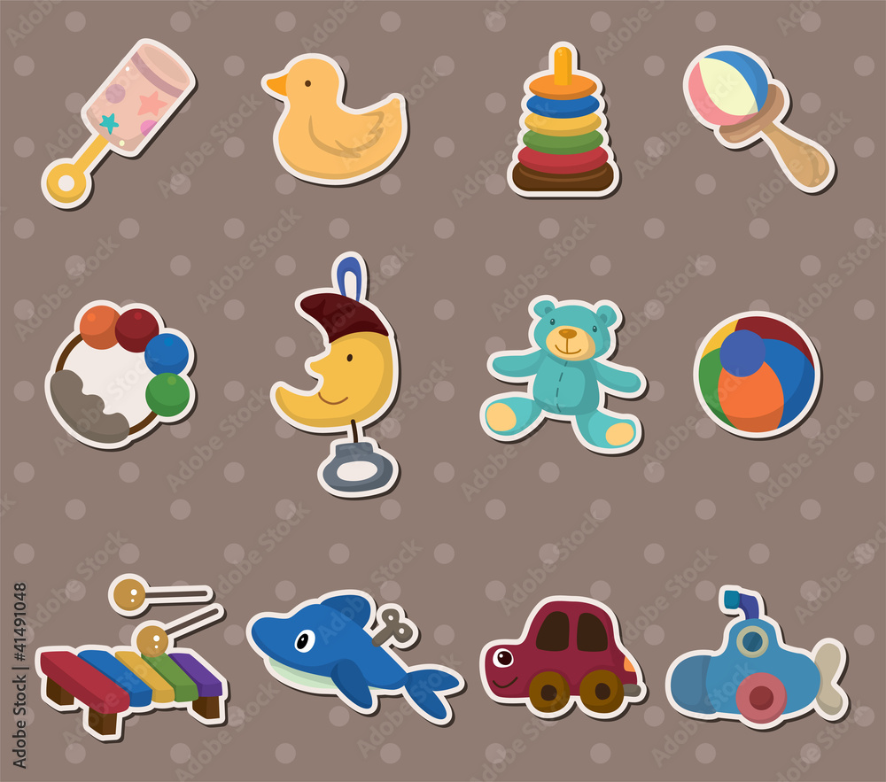 baby toy stickers