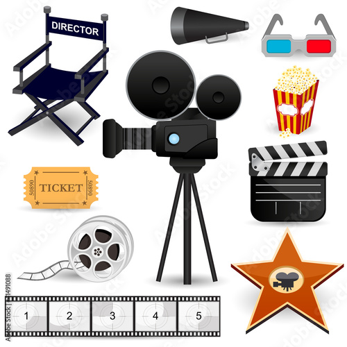 Cinema Movie Icons