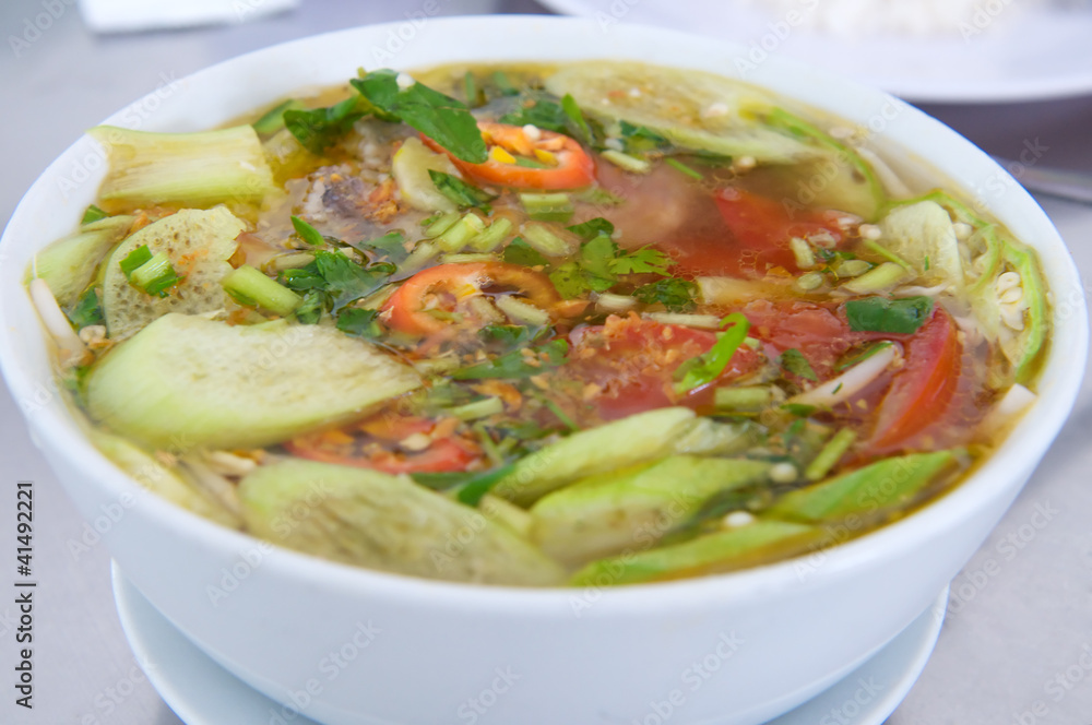 Vietnamese special soup