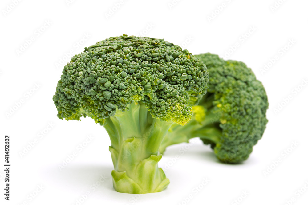 Broccoli isolated on white background Broccoli isolated on white background