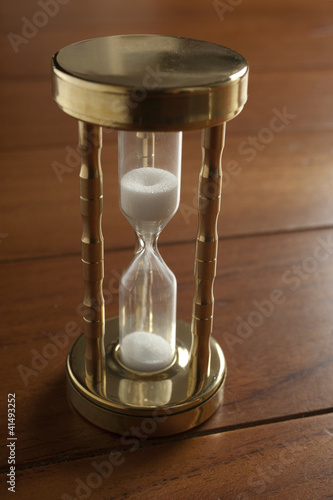hourglass close-up