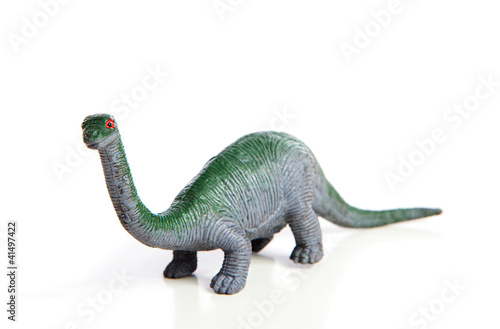 plastic dinosaur toy © Sandra van der Steen