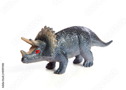 plastic dinosaur toy © Sandra van der Steen