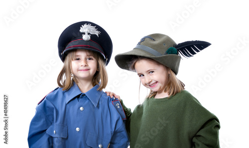 italian alpino and carabiniere festa repubblica