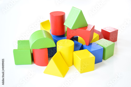 Colorful wooden toy  more kinds of shape