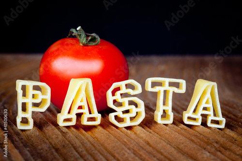 pasta & tomato photo