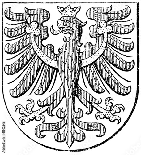 Coat of arms of County of Tyrol, (Austro-Hungarian Monarchy)