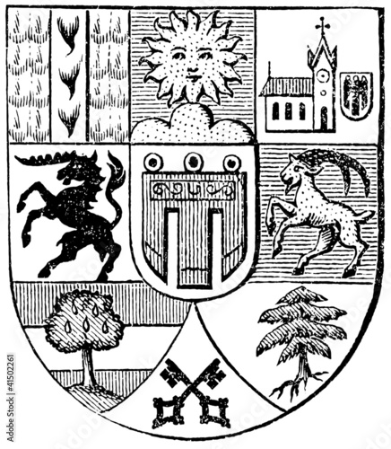 Coat of arms of Vorarlberg, (Austro-Hungarian Monarchy)