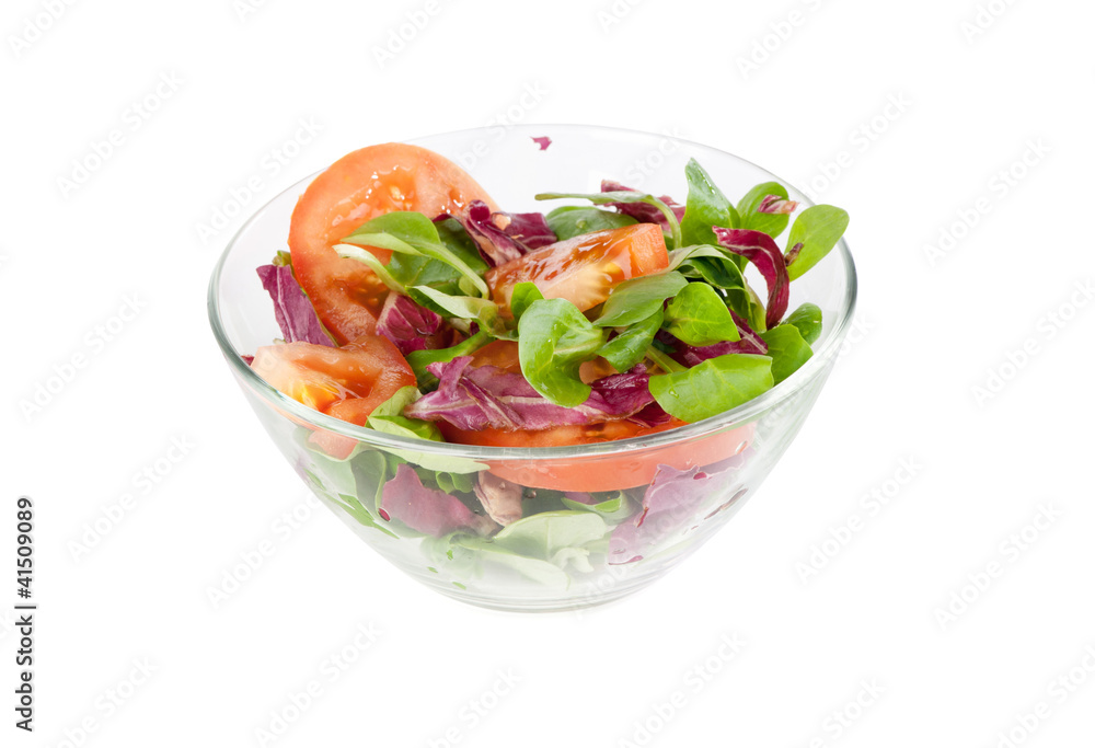 serving of healthy vegetables salad serving of healthy vegetables salad