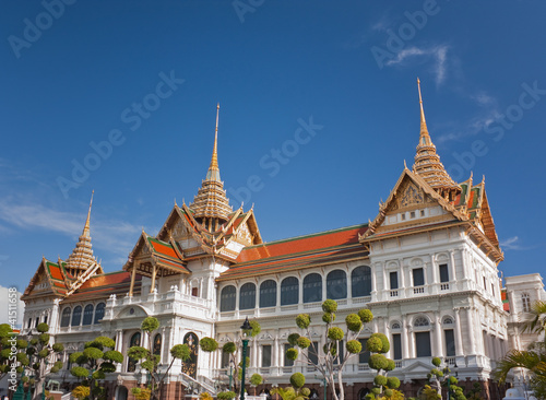 Chakri Maha Prasat Hall, The Grand Palace of Thailand © chotewang