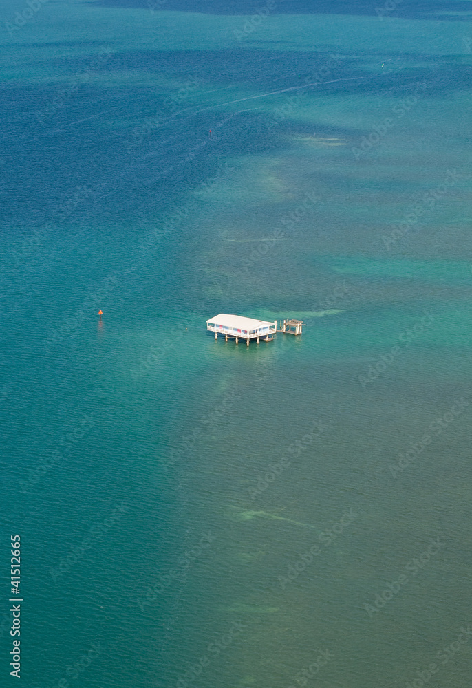 Fototapeta premium House on stilts