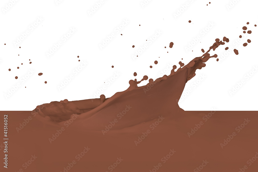 Fototapeta premium splashing milk
