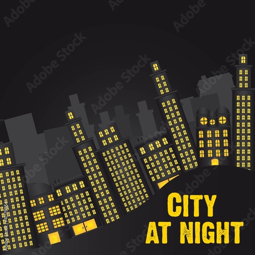 city at night photo