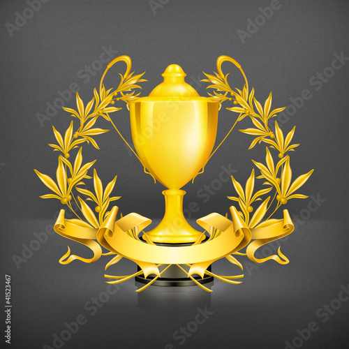 Trophy, vector
