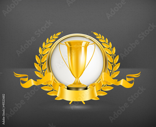 Trophy, vector