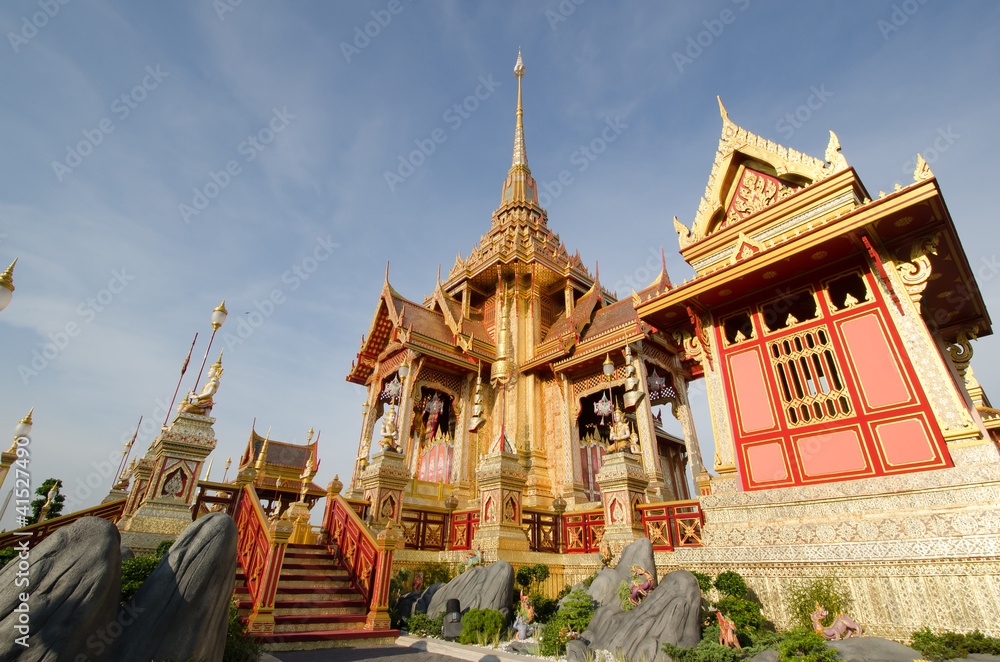 Phra Meru, Thai Royal Crematorium, Bangkok, Thailand..