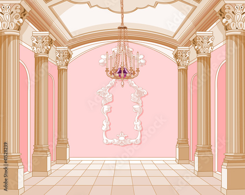 Ballroom of magic castle