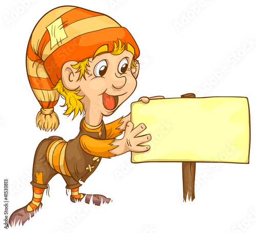 gnome and plaque