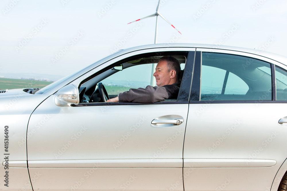 Businessman in Field Service Businessman in Field Service