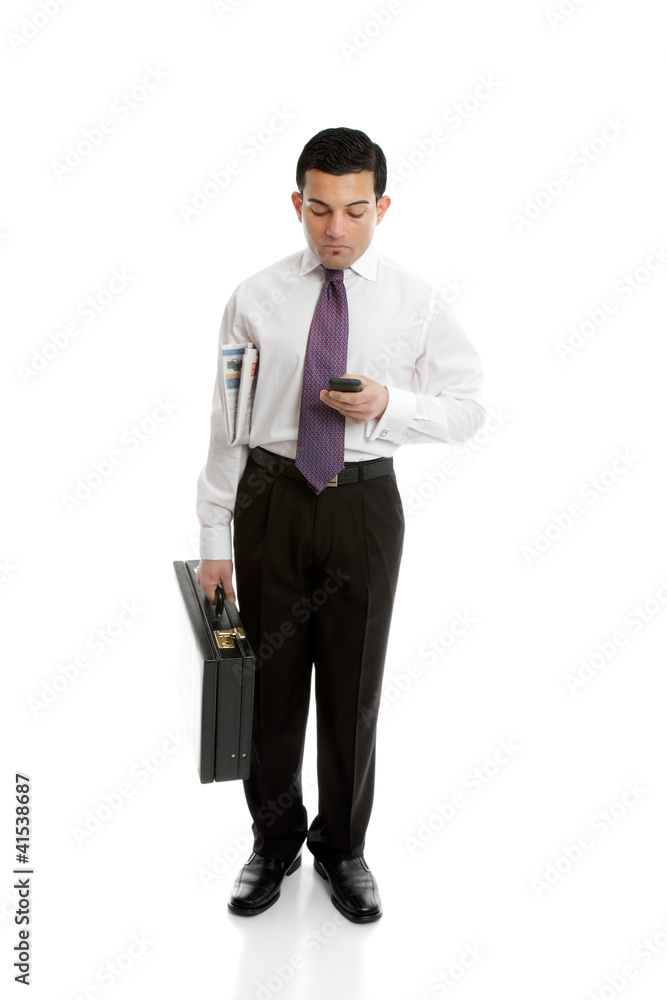 Businessman using mobile phone Businessman using mobile phone