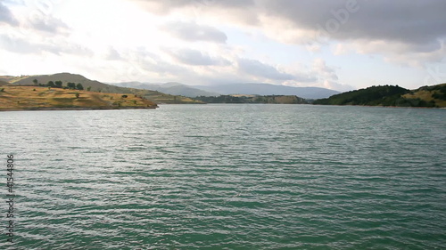 Lake near the town of Bileca in Bosnia and Herzegovina photo