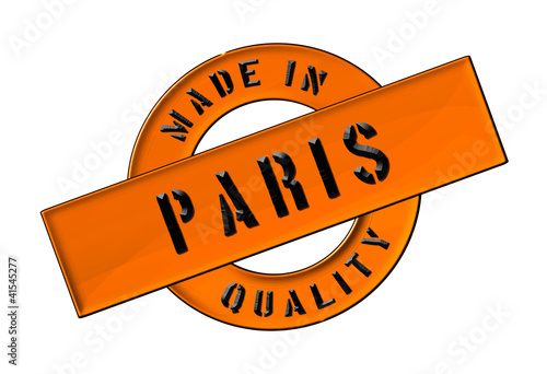 Tableau sur toile Made in Paris