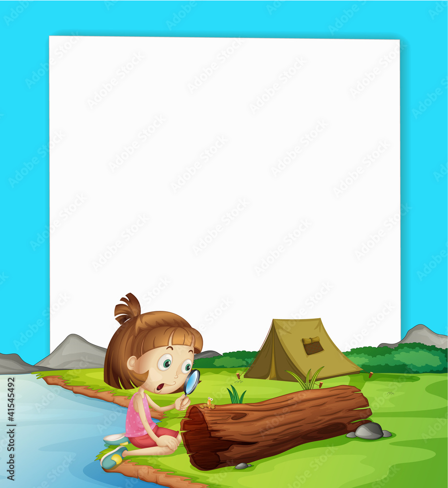 Fototapeta premium Camping