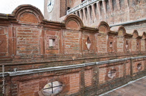 Estense Castle. Ferrara. Emilia-Romagna. Italy.