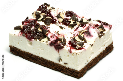 Stracciatella Kirschkuchen