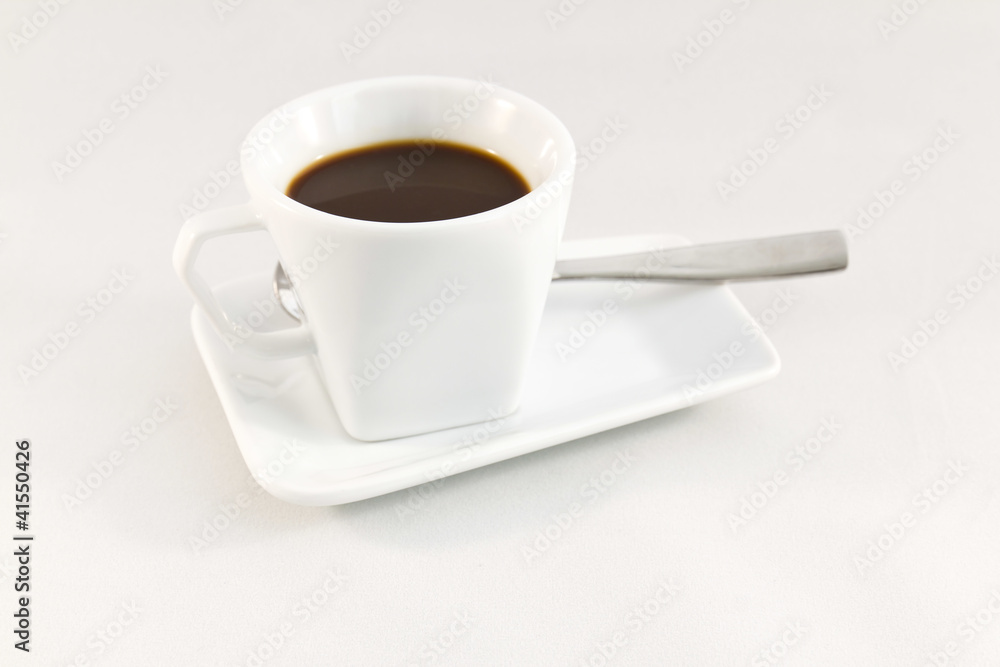 Caffe su fondo bianco Caffe su fondo bianco