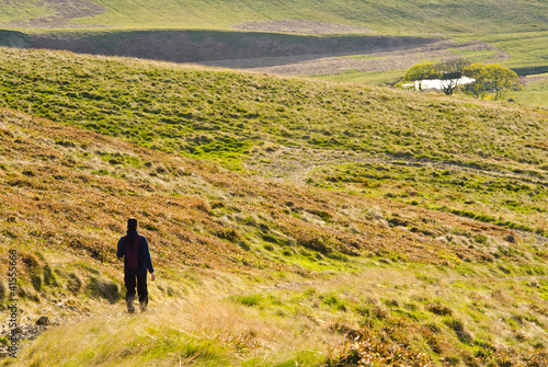 Walking in the hills of Scotland © Brendan Howard