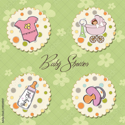 new baby girl items set