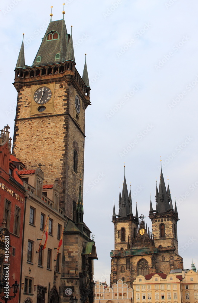 Fototapeta premium Urban scenic of Prague