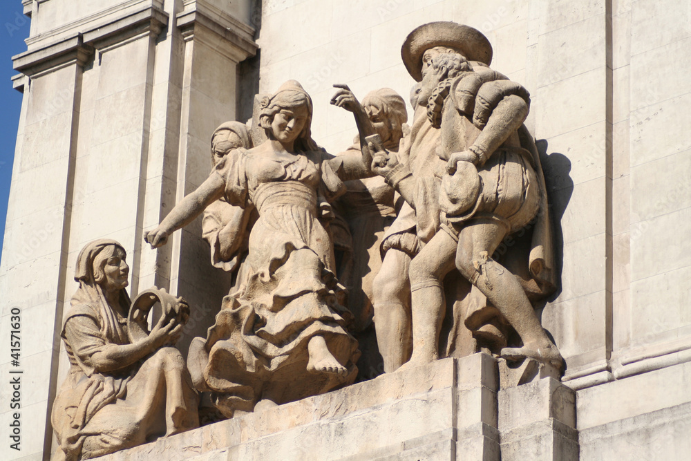 Obraz premium Escenificacion