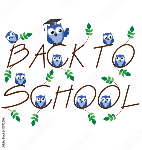 Back to school twig text
