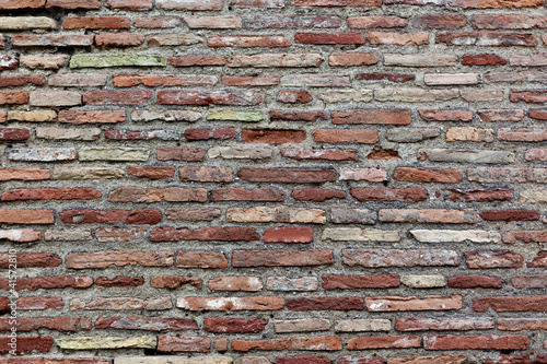 Papier peint An ancient roman brick wall