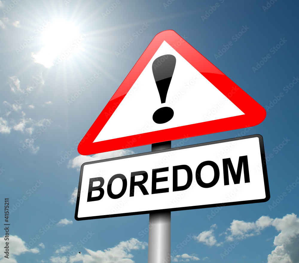 Boredom concept. Boredom concept.