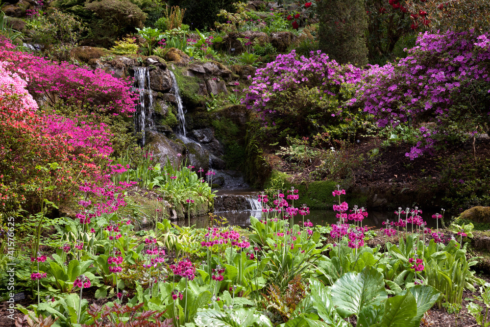 Obraz premium Bodnant gardens