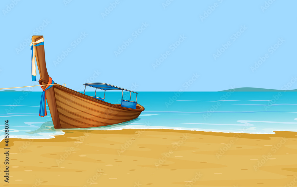 Fototapeta premium Thai summer beach