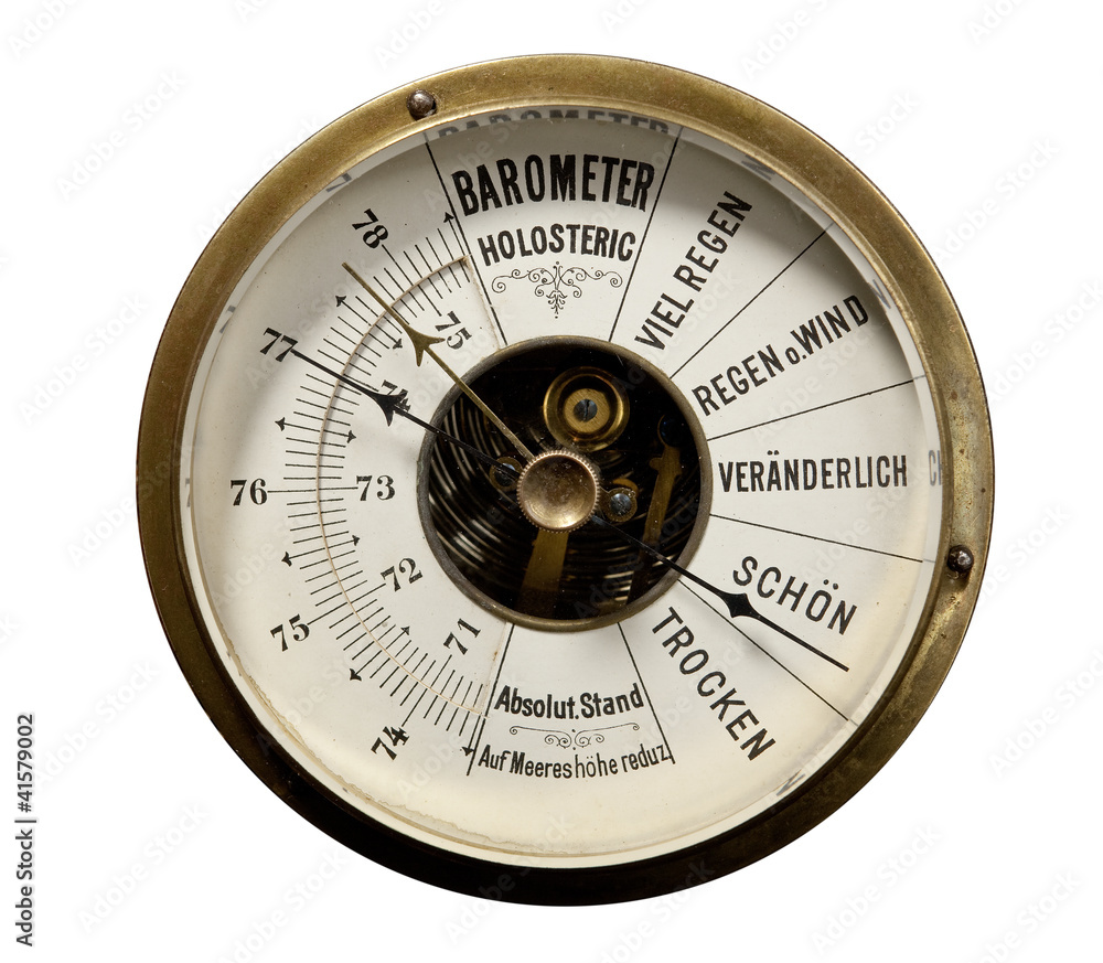 Barometer schönes Wetter Barometer schönes Wetter