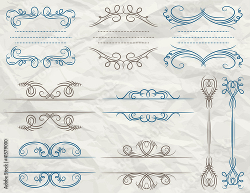 decorative vintage frame,vector