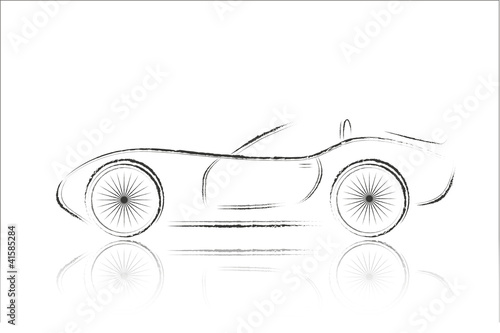 racing car