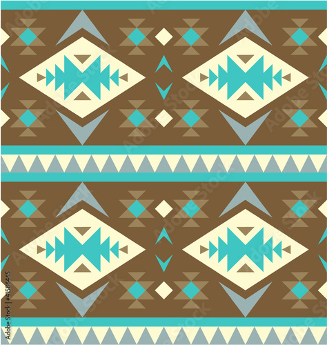 Seamless pattern in navajo style #5
